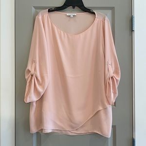 Chaus New York - Blush Pink Blouse - Size XL